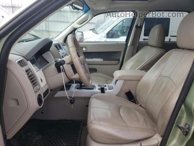 2010 Mercury Mariner Premier Зеленый vin: 4M2CN9HGXAKJ20277