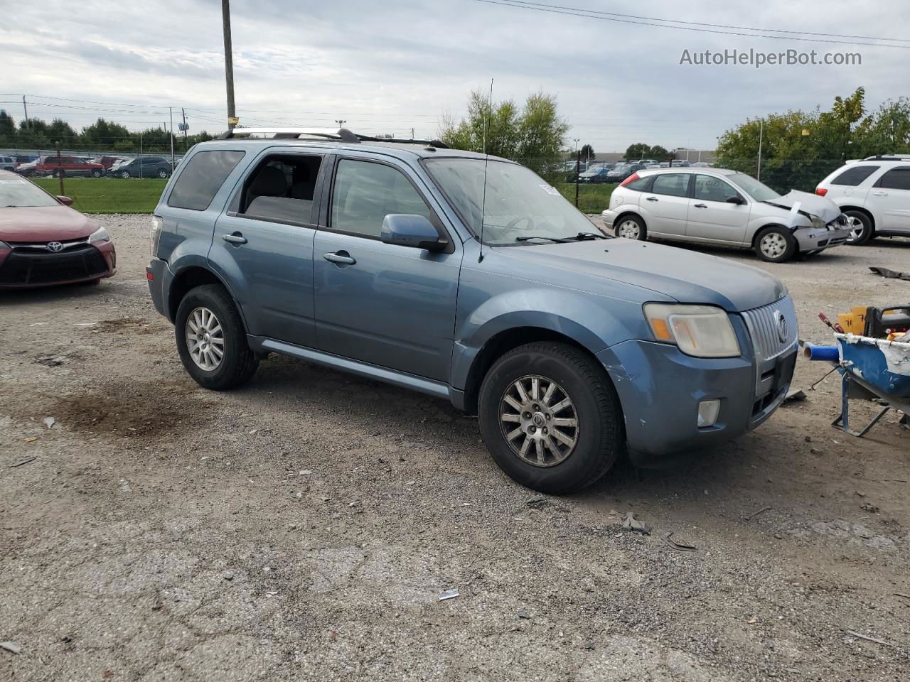 2011 Mercury Mariner Premier Бирюзовый vin: 4M2CN9HGXBKJ01522