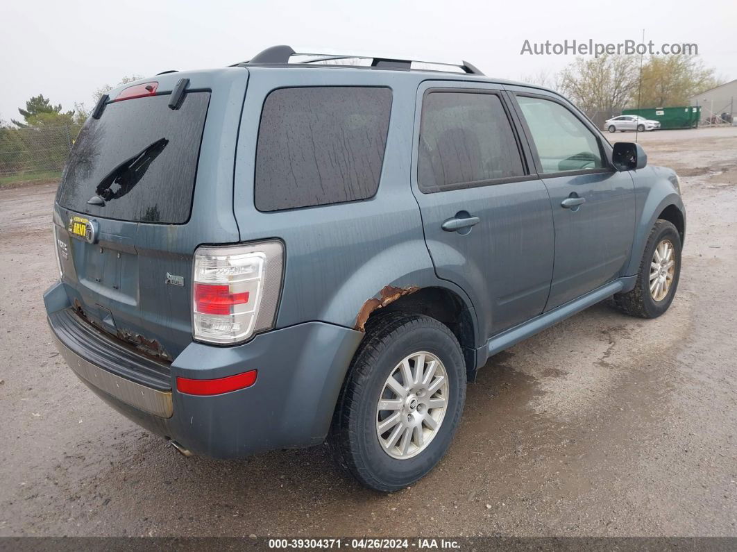 2011 Mercury Mariner Premier Teal vin: 4M2CN9HGXBKJ07787