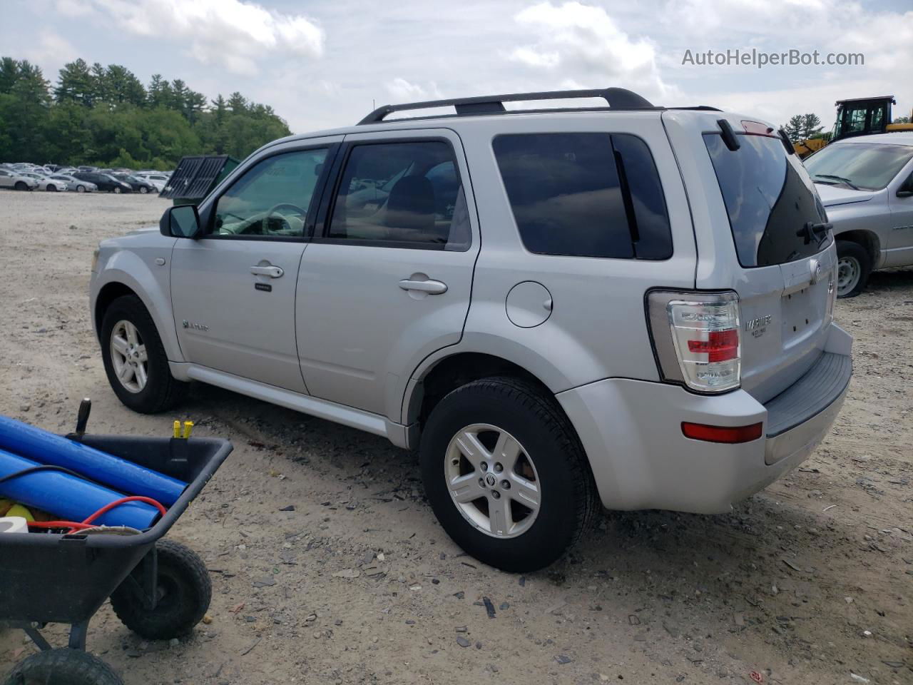 2008 Mercury Mariner Hev Silver vin: 4M2CU29H08KJ33308