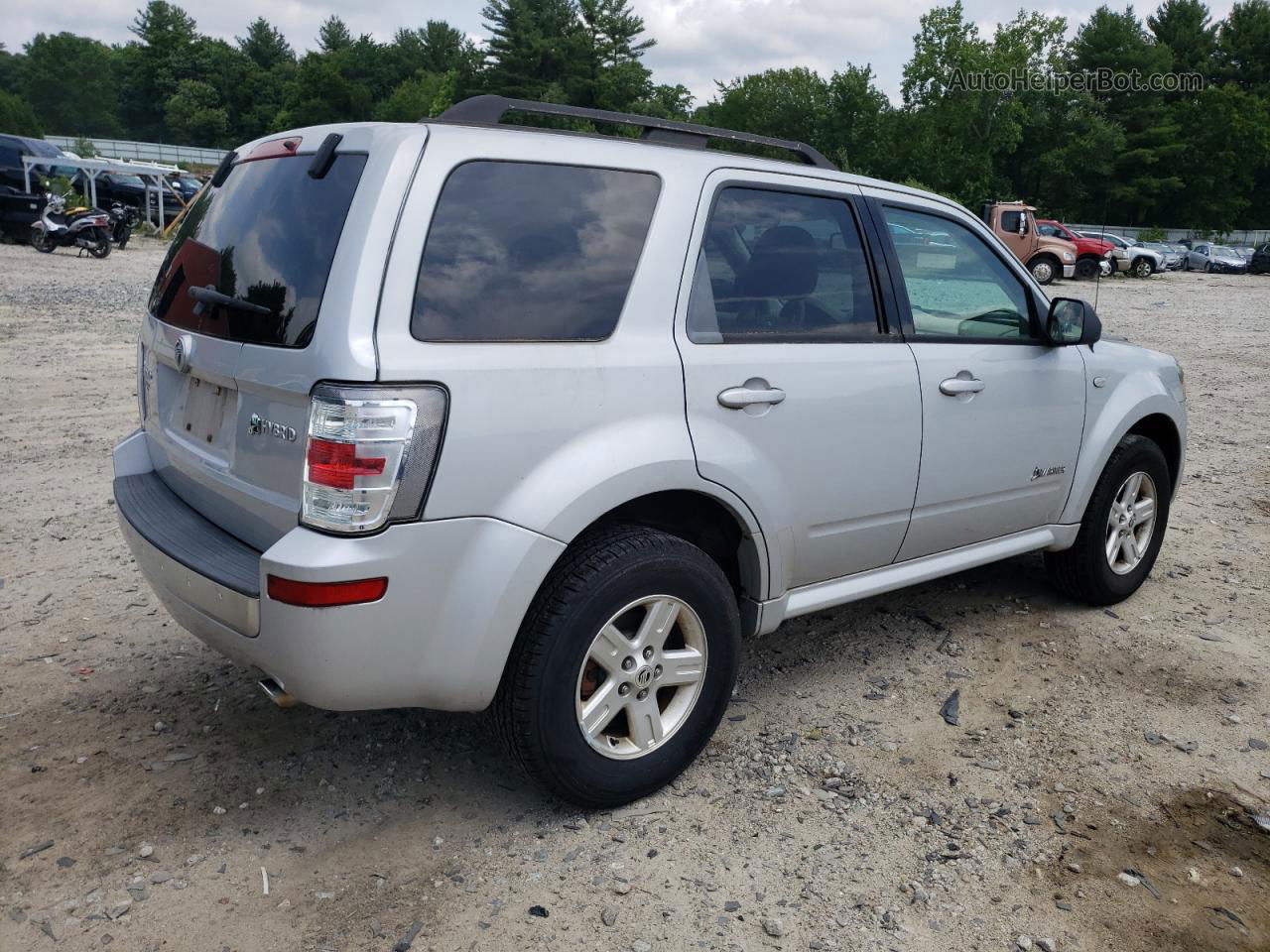 2008 Mercury Mariner Hev Silver vin: 4M2CU29H08KJ33308