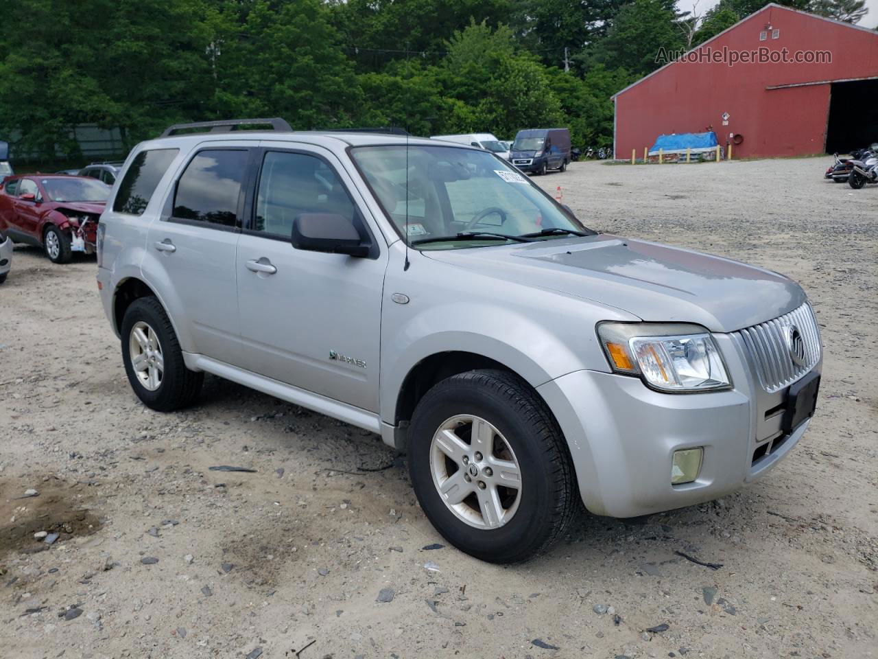 2008 Mercury Mariner Hev Silver vin: 4M2CU29H08KJ33308