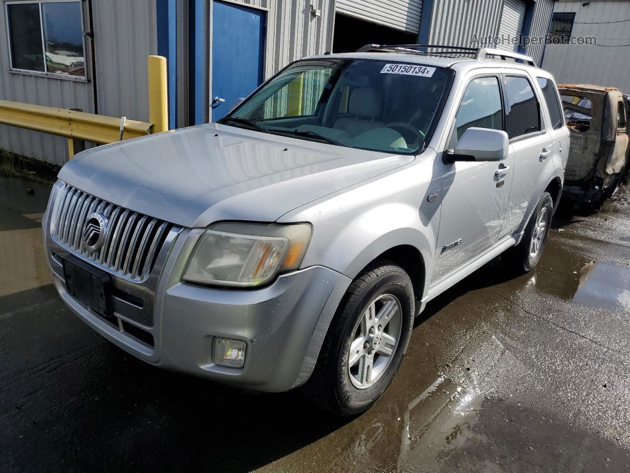 2008 Mercury Mariner Hev Silver vin: 4M2CU29H38KJ50006