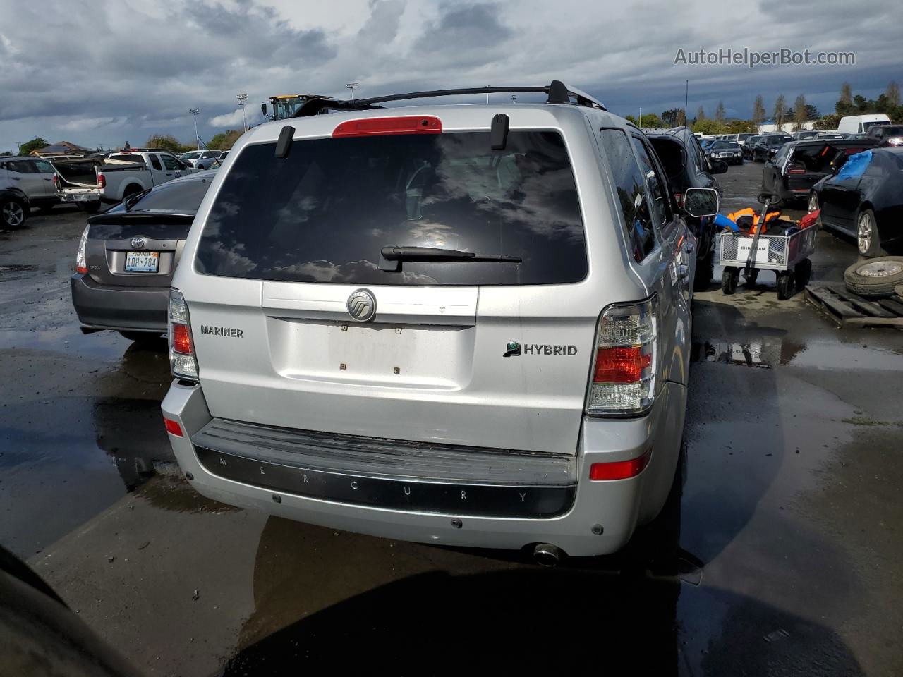 2008 Mercury Mariner Hev Silver vin: 4M2CU29H38KJ50006