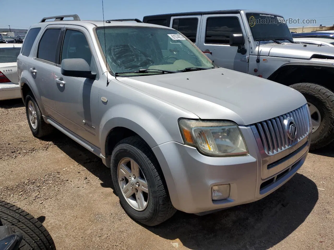 2008 Mercury Mariner Hev Silver vin: 4M2CU29H58KJ06086