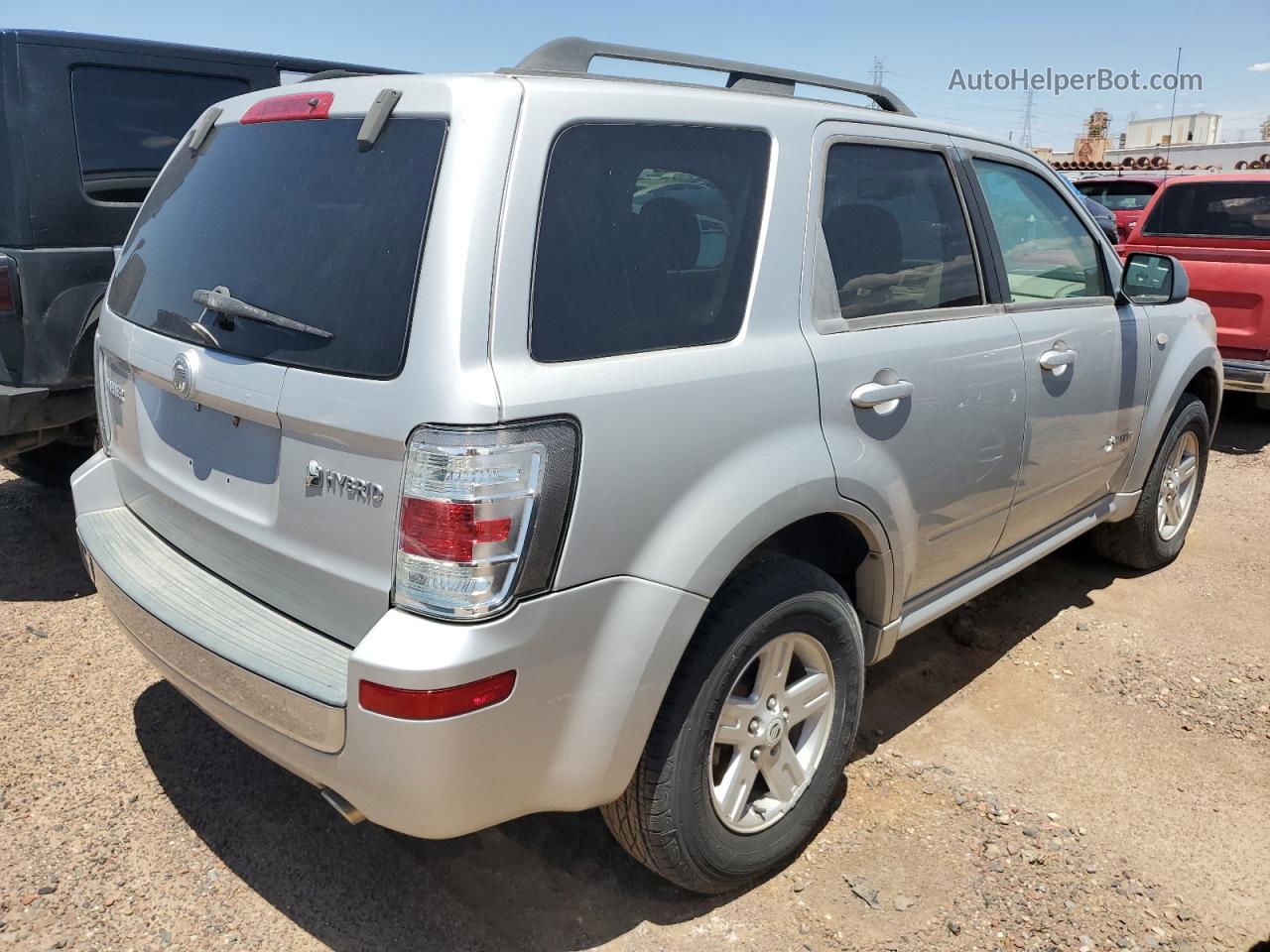 2008 Mercury Mariner Hev Серебряный vin: 4M2CU29H58KJ06086