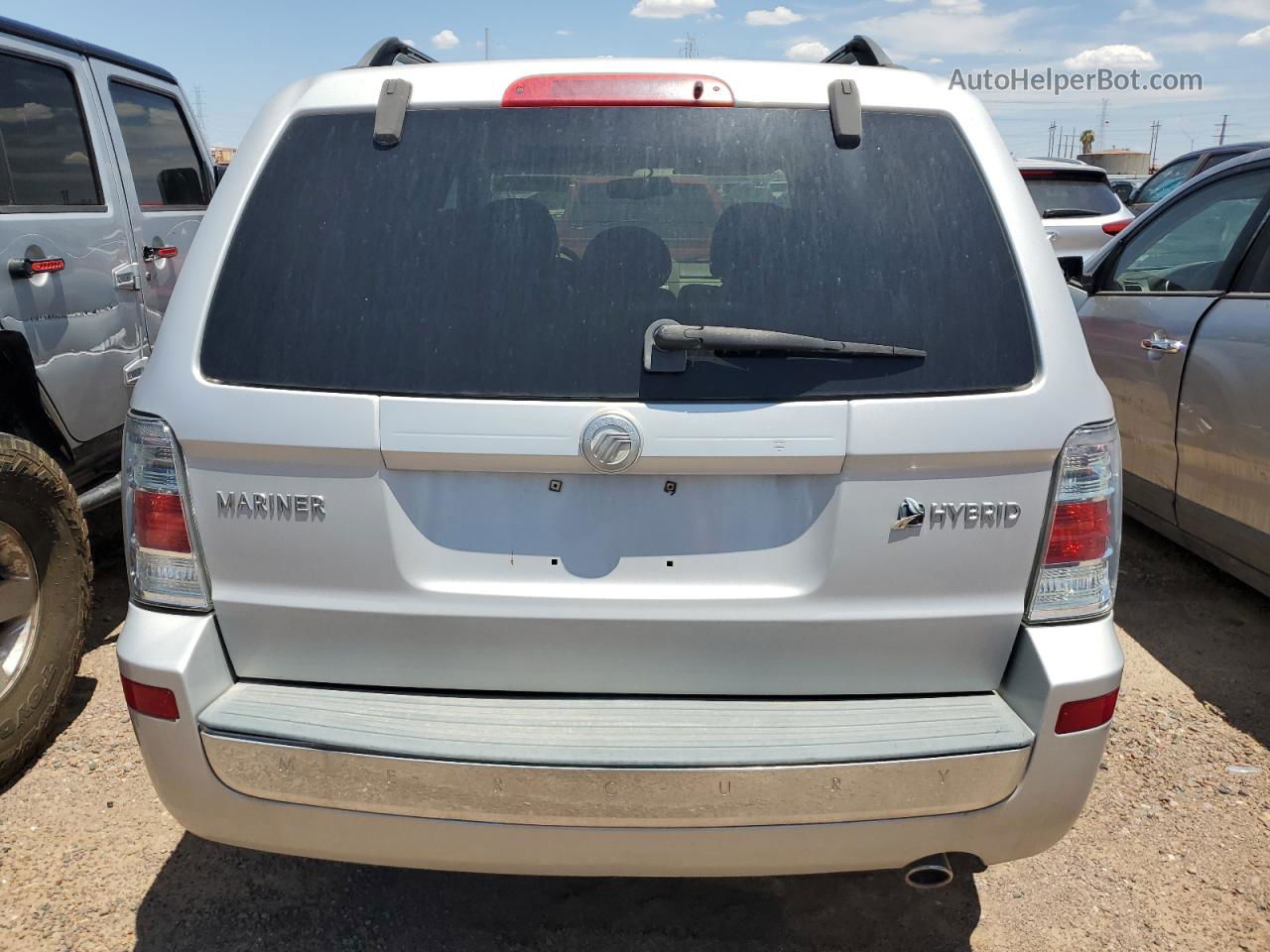 2008 Mercury Mariner Hev Серебряный vin: 4M2CU29H58KJ06086