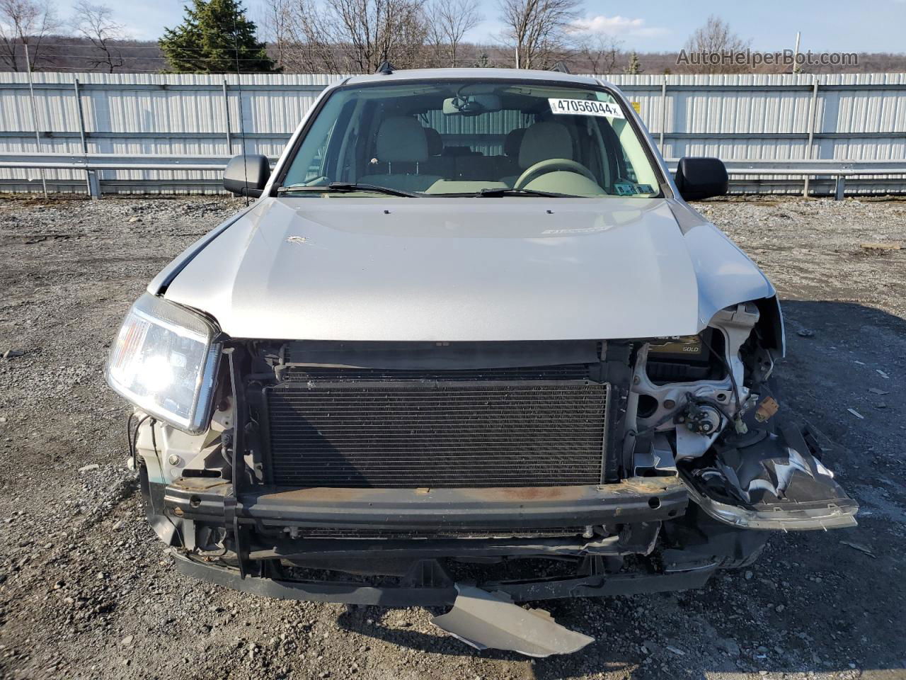 2008 Mercury Mariner Hev White vin: 4M2CU29H88KJ25845