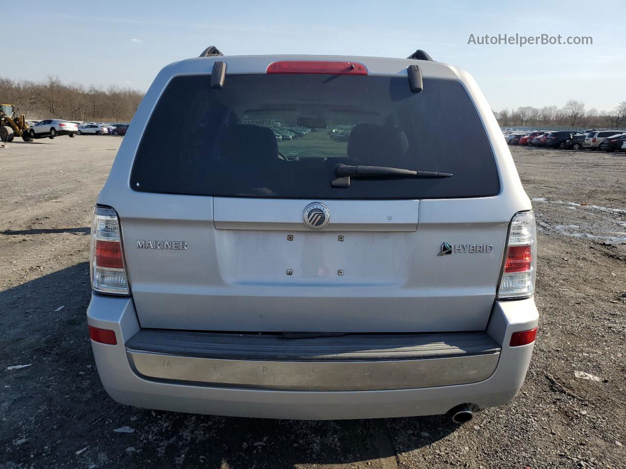 2008 Mercury Mariner Hev White vin: 4M2CU29H88KJ25845