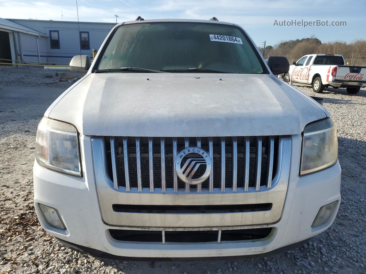 2008 Mercury Mariner Hev White vin: 4M2CU29H98KJ08052