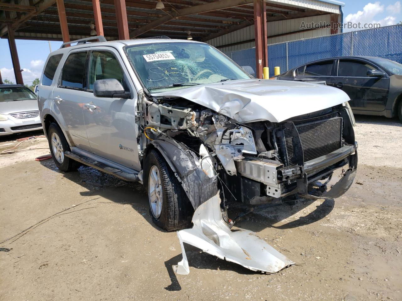 2008 Mercury Mariner Hev Silver vin: 4M2CU29H98KJ25059