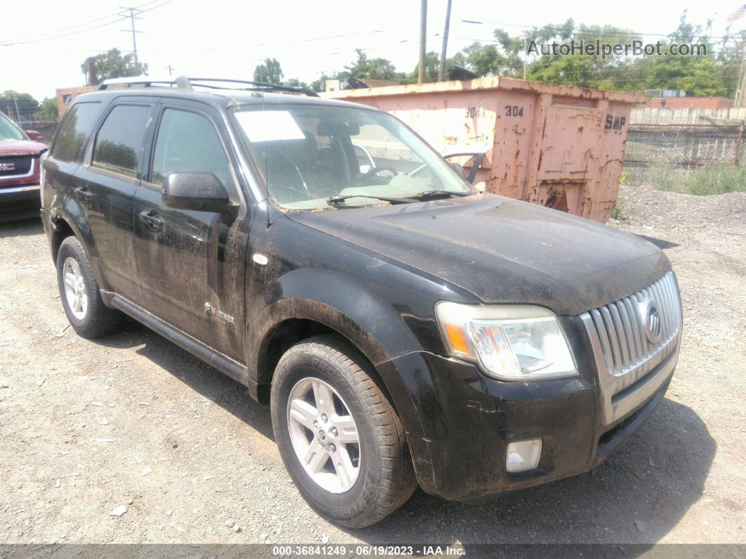 2008 Mercury Mariner   Black vin: 4M2CU39H28KJ34658