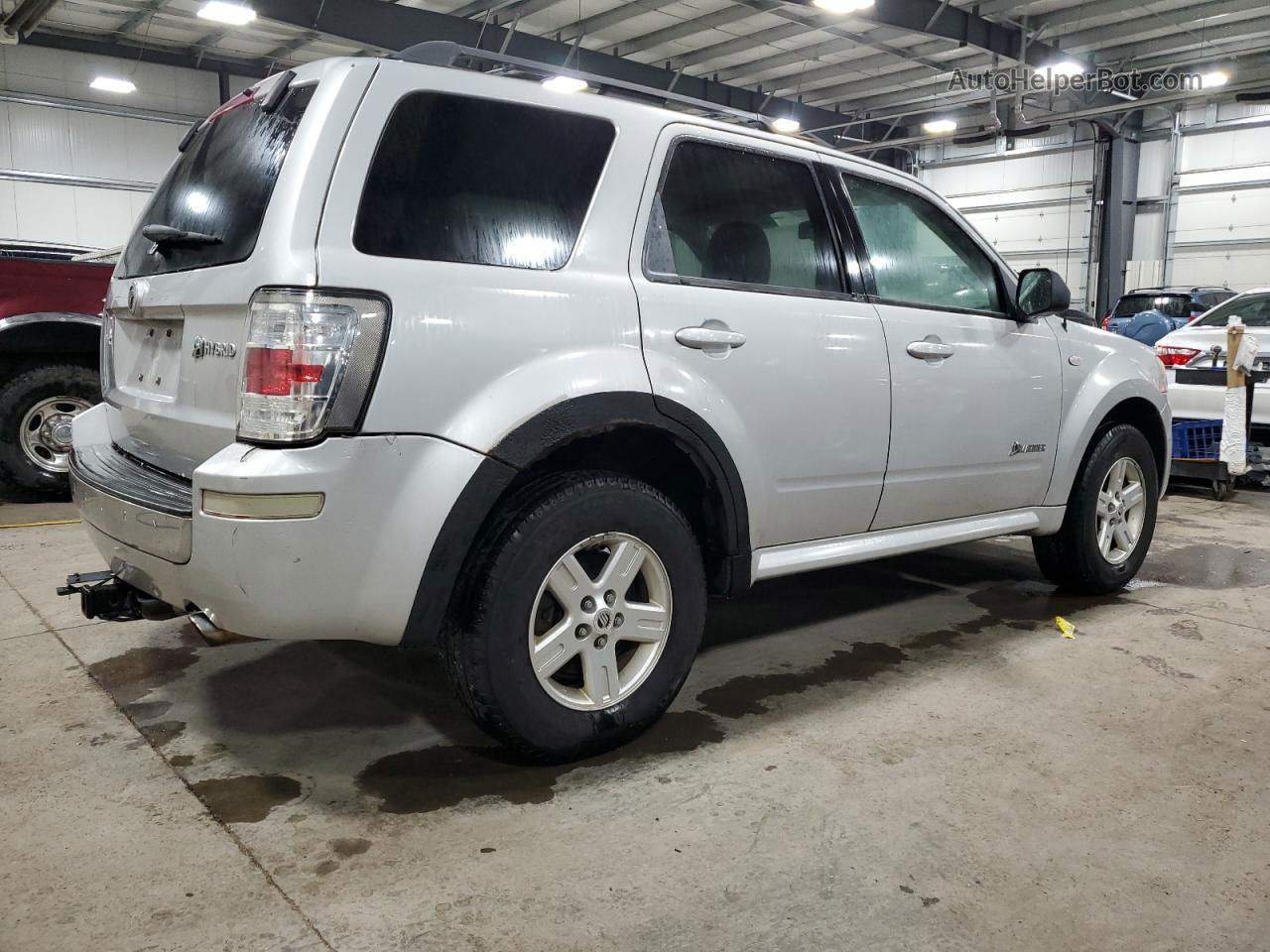 2008 Mercury Mariner Hev Silver vin: 4M2CU39HX8KJ43320