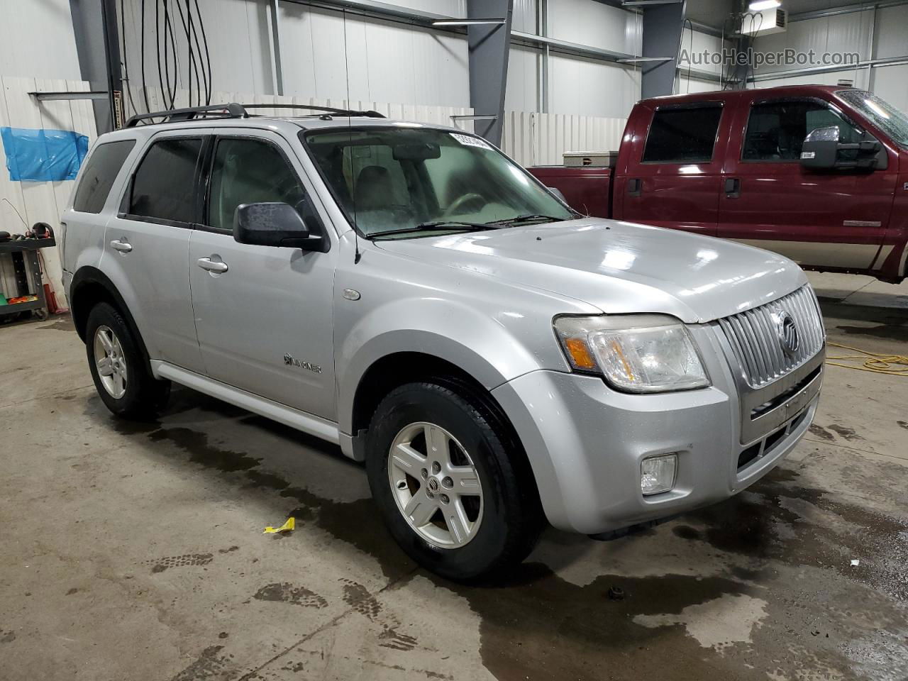 2008 Mercury Mariner Hev Серебряный vin: 4M2CU39HX8KJ43320