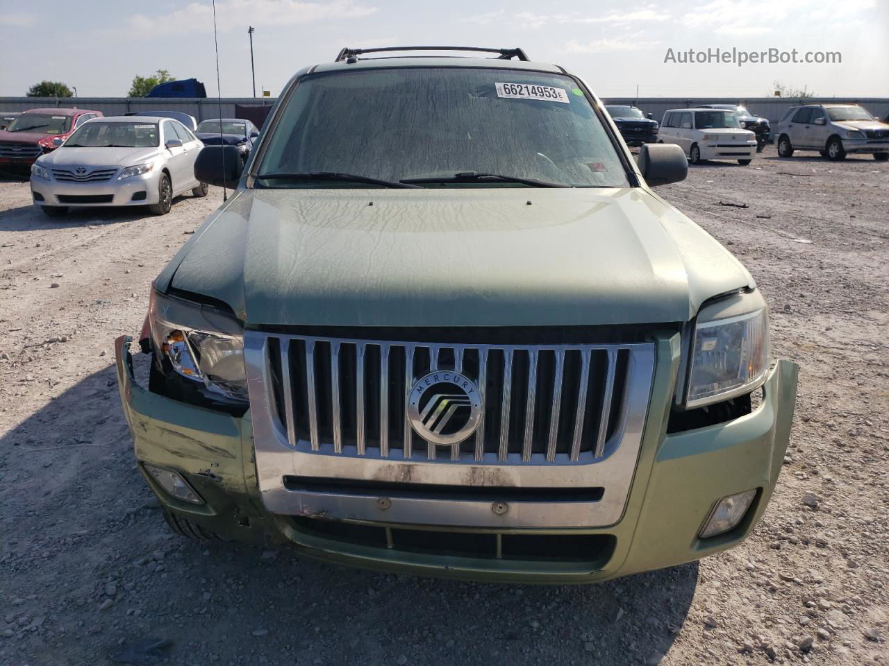 2008 Mercury Mariner  Зеленый vin: 4M2CU81108KJ02626