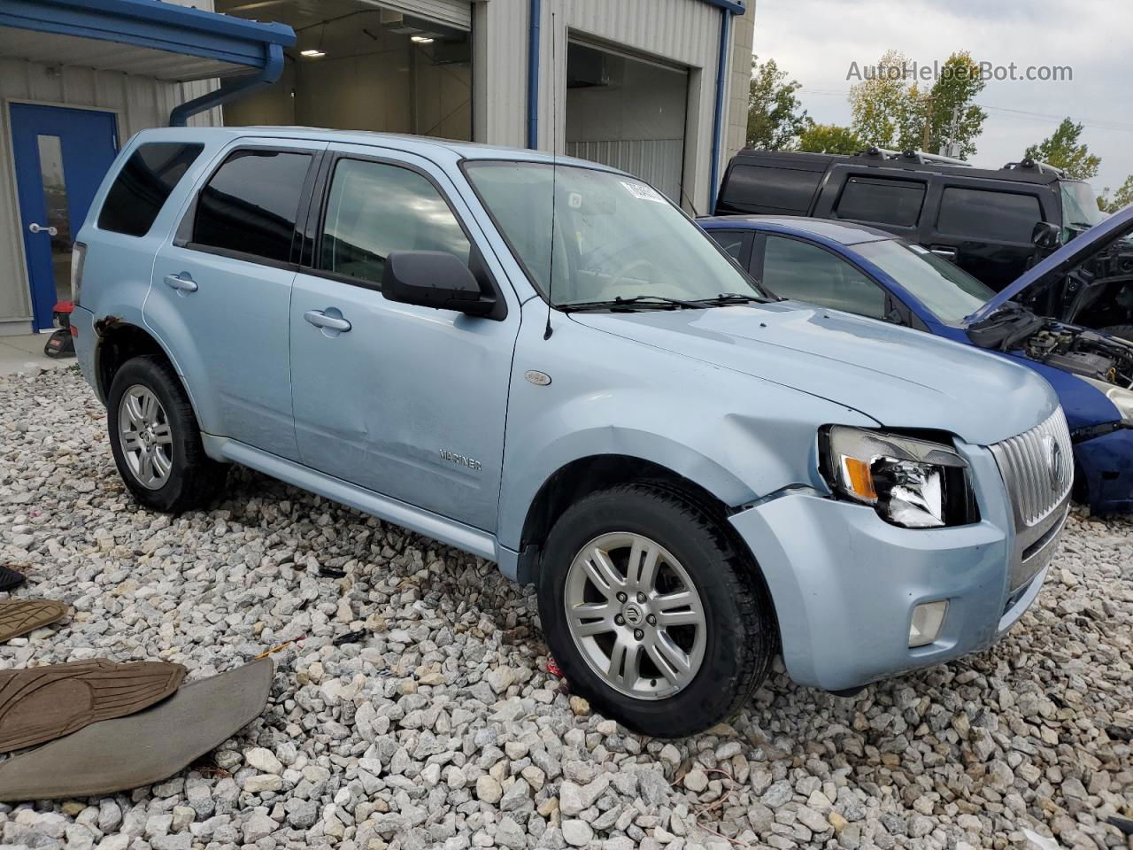 2008 Mercury Mariner  Blue vin: 4M2CU81108KJ30653