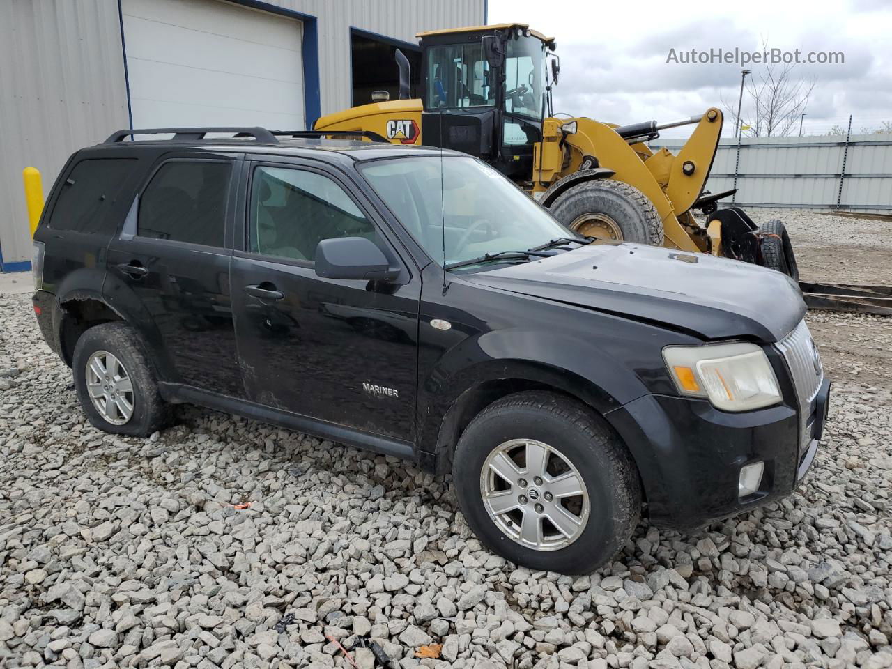 2008 Mercury Mariner  Black vin: 4M2CU81118KJ02697