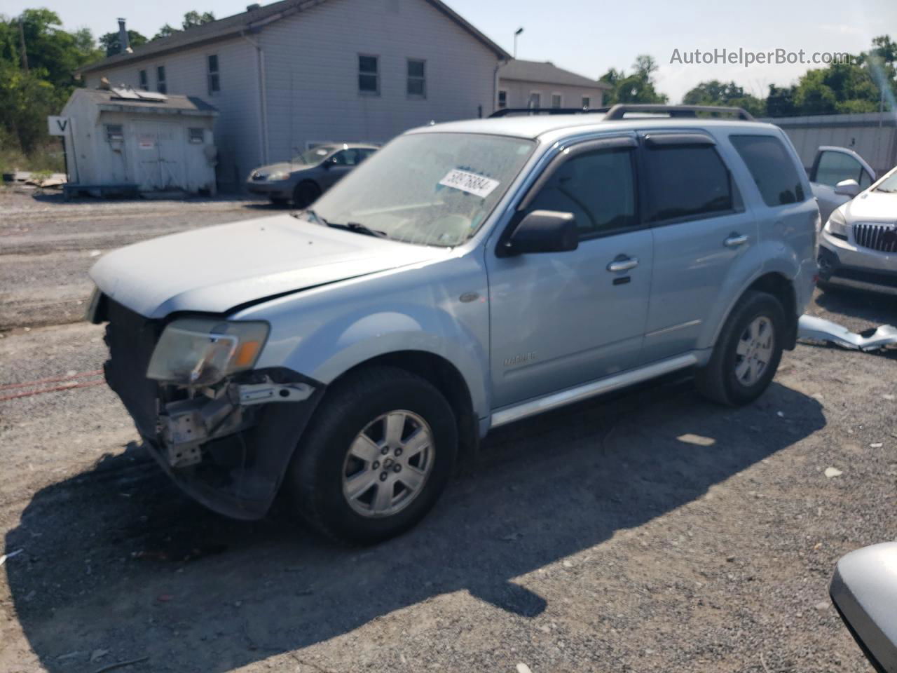 2008 Mercury Mariner  Turquoise vin: 4M2CU81138KJ25298