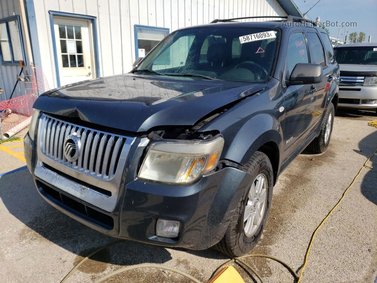 2008 Mercury Mariner  Серый vin: 4M2CU81138KJ42635