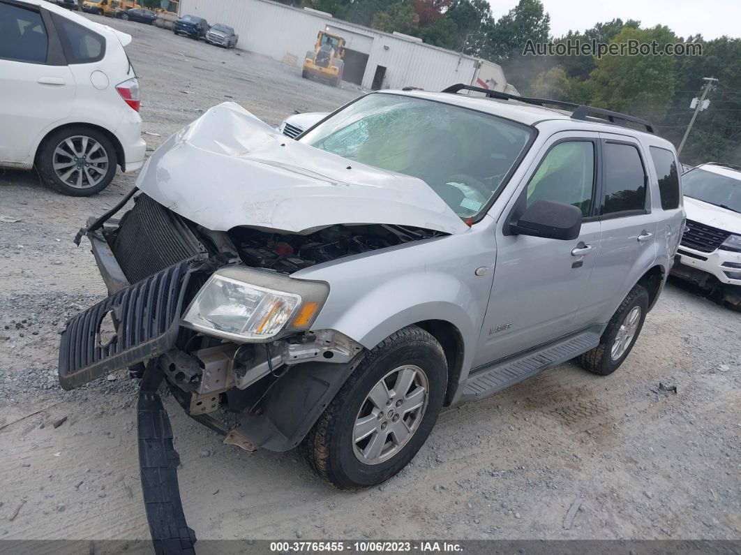 2008 Mercury Mariner   Silver vin: 4M2CU81148KJ54308