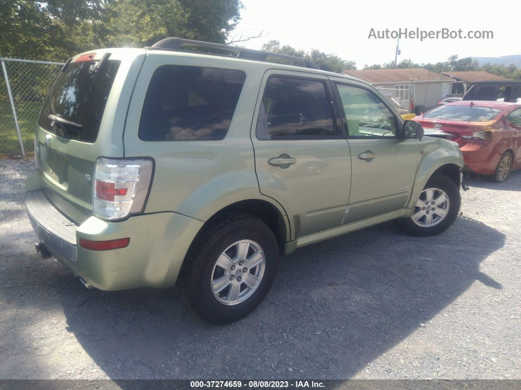 2008 Mercury Mariner   Зеленый vin: 4M2CU81158KJ02010