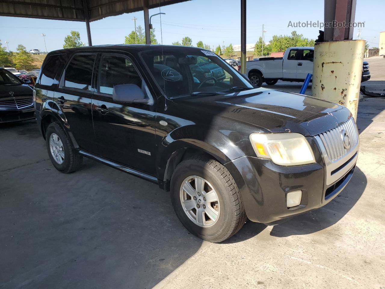 2008 Mercury Mariner  Black vin: 4M2CU81158KJ04260