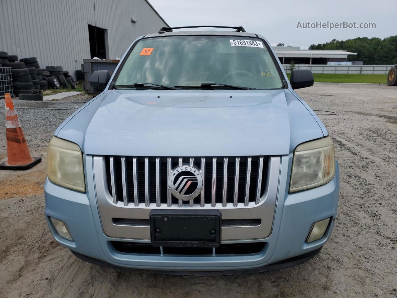 2008 Mercury Mariner  Blue vin: 4M2CU81158KJ07921