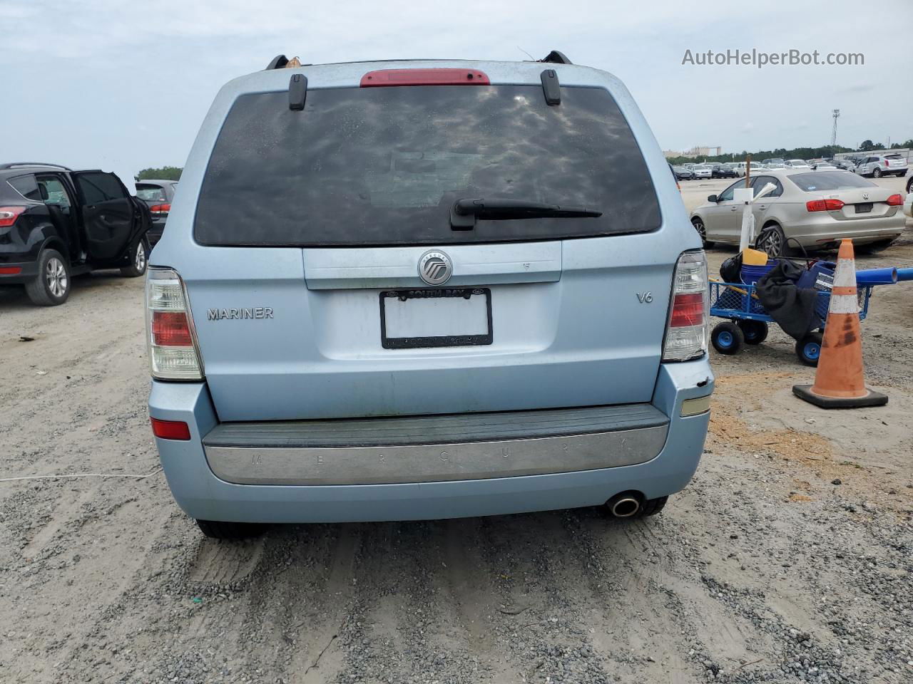 2008 Mercury Mariner  Синий vin: 4M2CU81158KJ07921