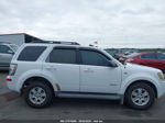 2008 Mercury Mariner   White vin: 4M2CU81168KJ27479