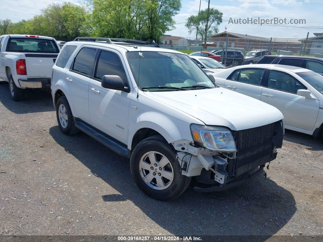 2008 Mercury Mariner V6 Белый vin: 4M2CU81168KJ53614