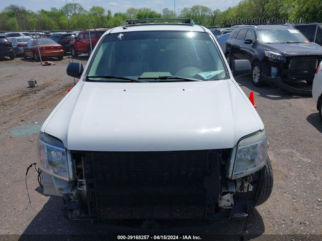 2008 Mercury Mariner V6 White vin: 4M2CU81168KJ53614