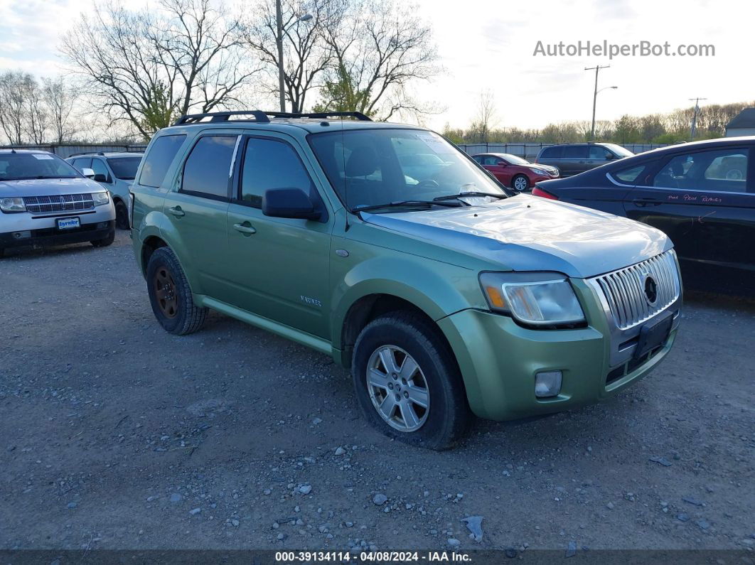 2008 Mercury Mariner V6 Green vin: 4M2CU81198KJ00597