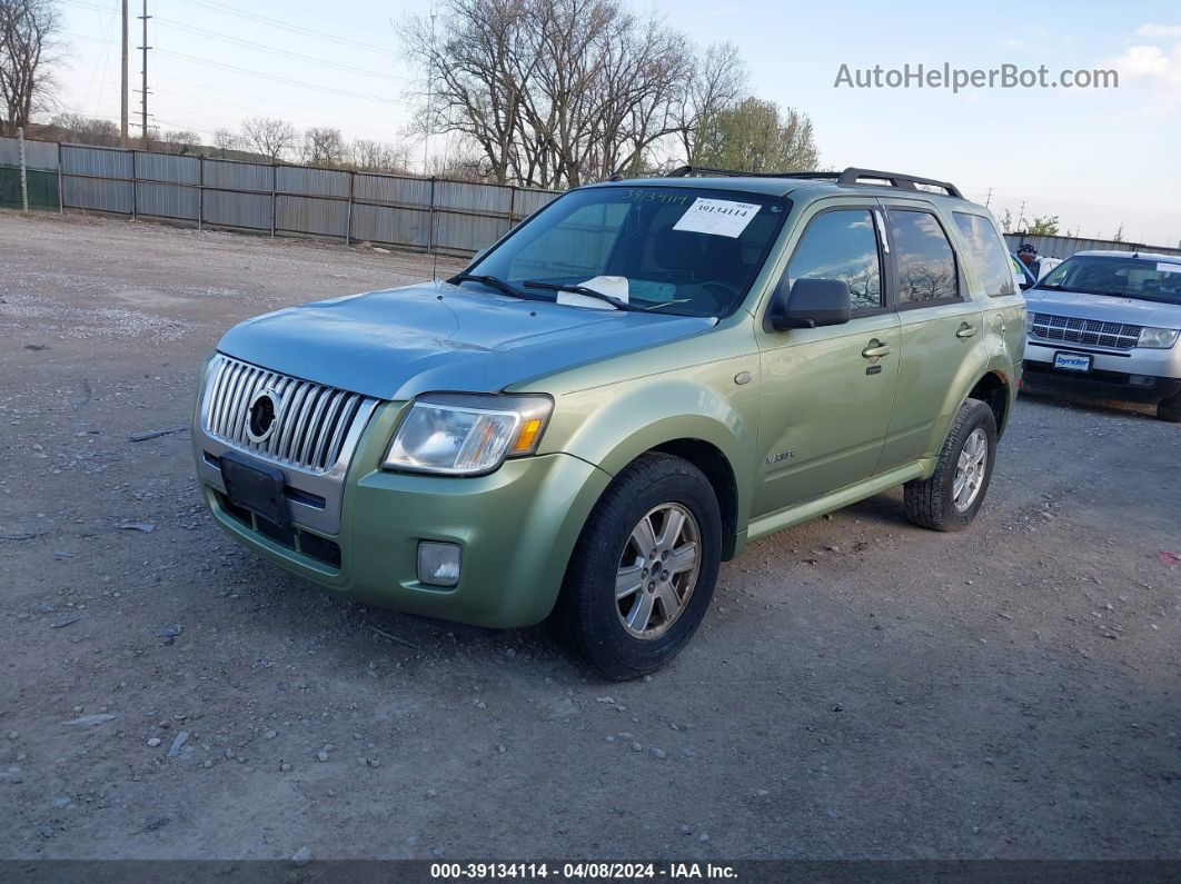 2008 Mercury Mariner V6 Зеленый vin: 4M2CU81198KJ00597