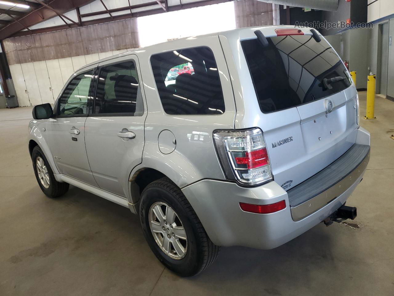 2008 Mercury Mariner  Silver vin: 4M2CU811X8KJ18350