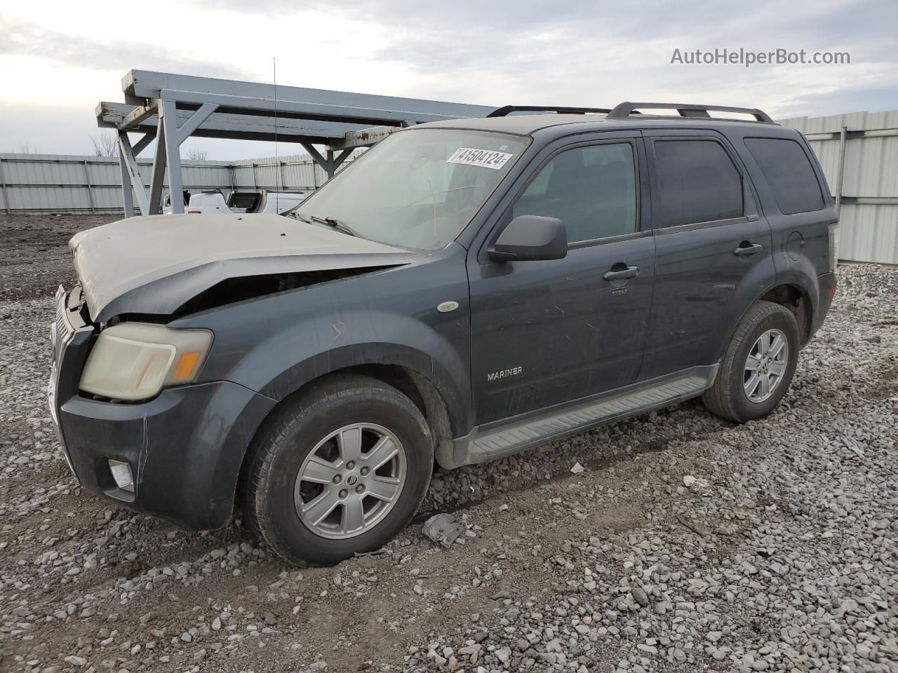 2008 Mercury Mariner  Угольный vin: 4M2CU811X8KJ25993