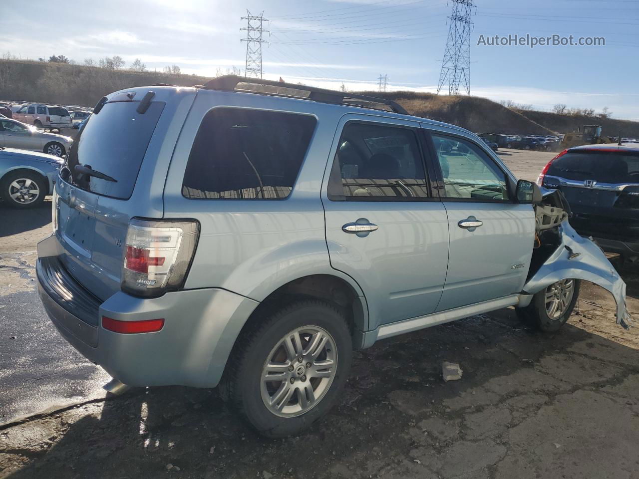 2008 Mercury Mariner  Blue vin: 4M2CU811X8KJ31549