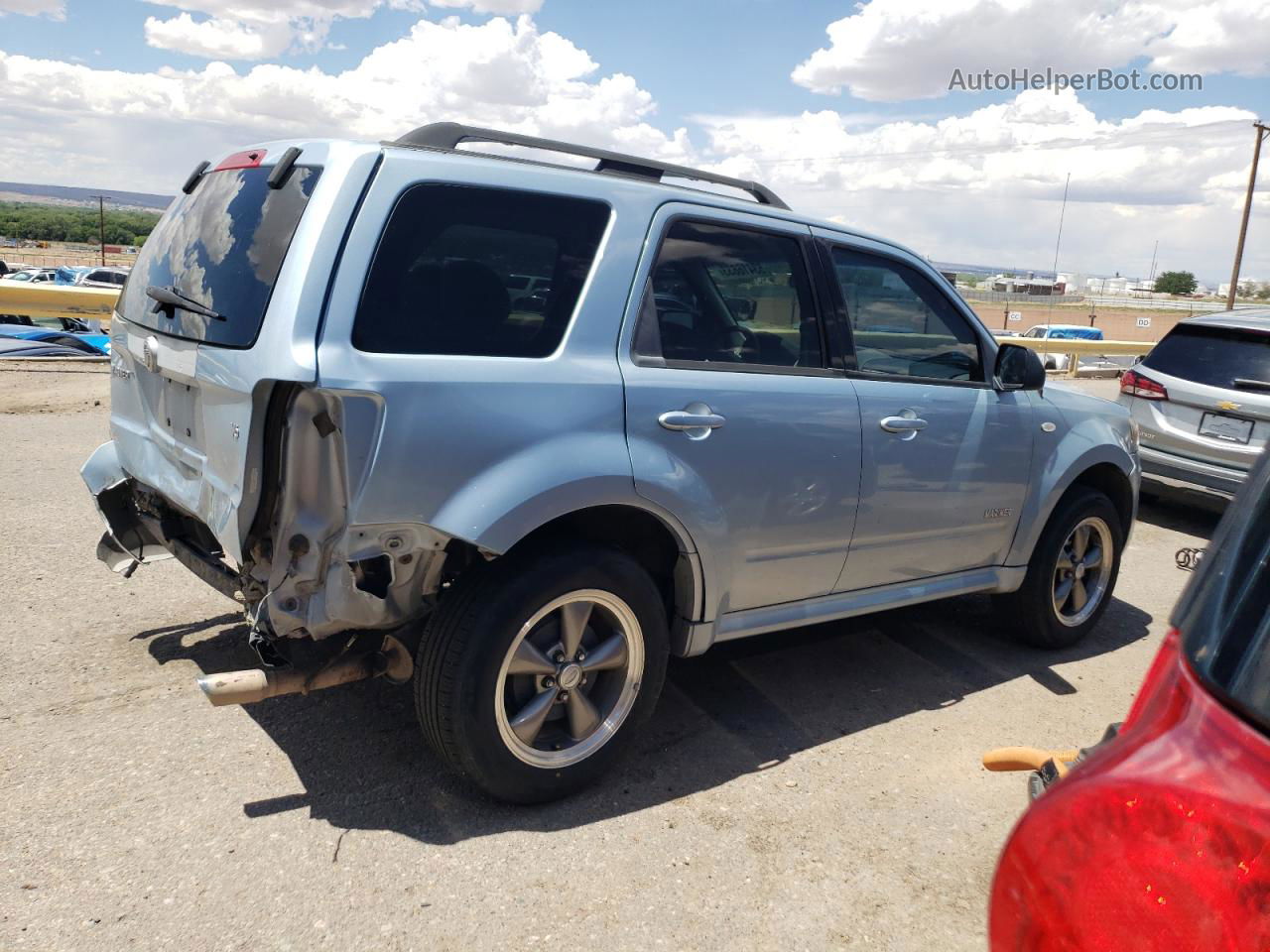 2008 Mercury Mariner  Blue vin: 4M2CU811X8KJ37593