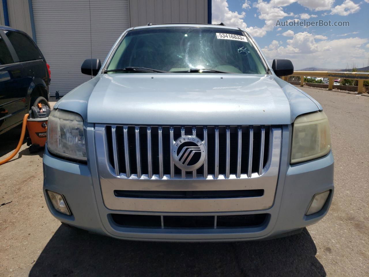 2008 Mercury Mariner  Blue vin: 4M2CU811X8KJ37593