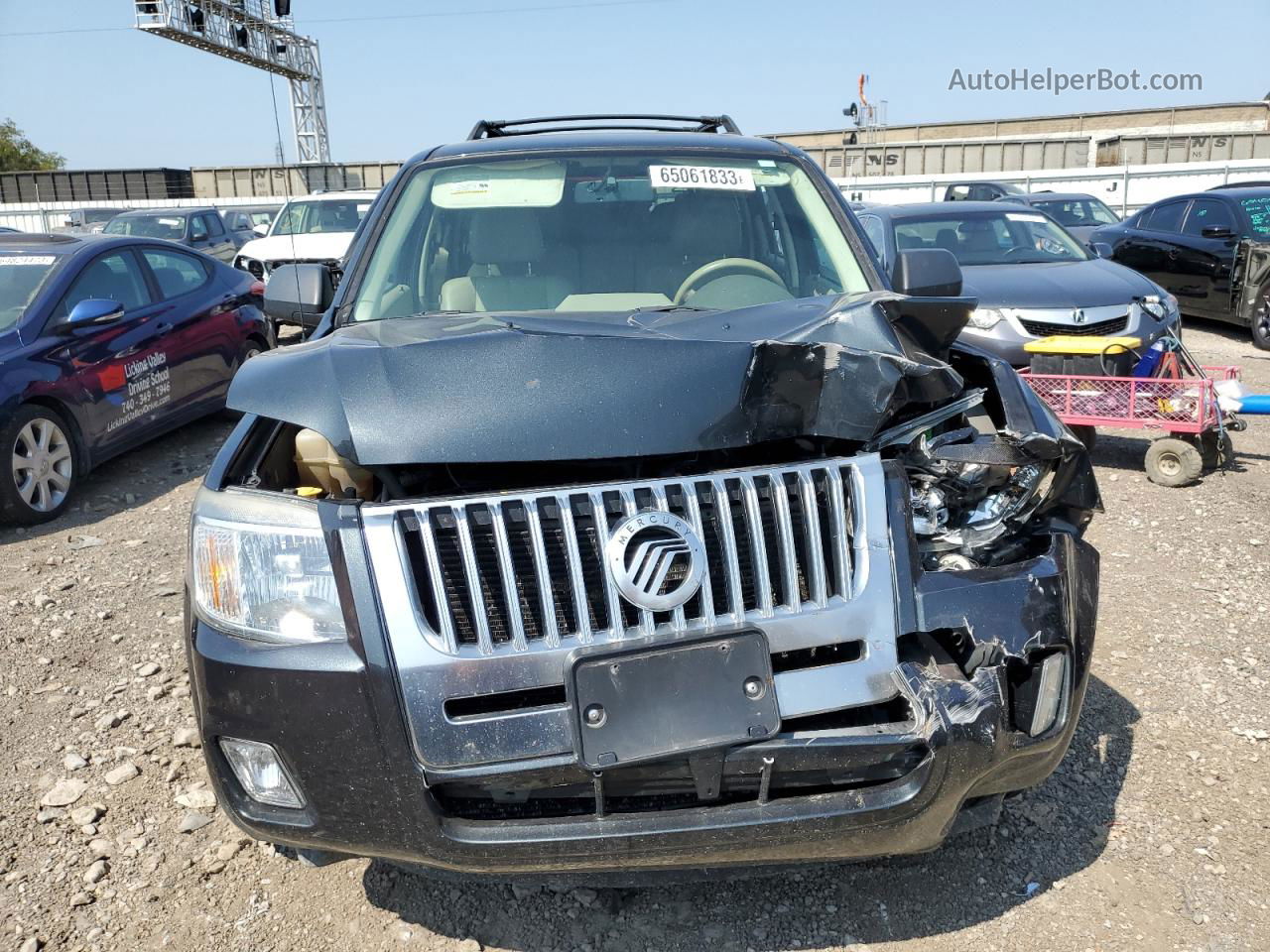 2008 Mercury Mariner  Gray vin: 4M2CU81Z08KJ42324