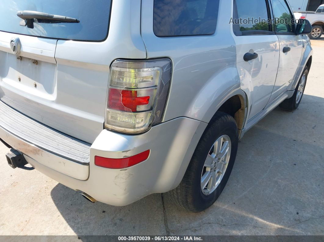 2008 Mercury Mariner I4 Gray vin: 4M2CU81Z08KJ48723