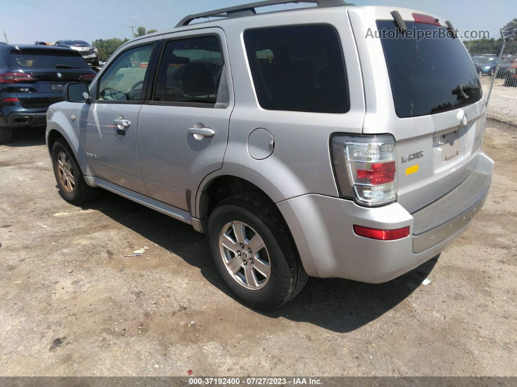 2008 Mercury Mariner   Silver vin: 4M2CU81Z18KJ24818