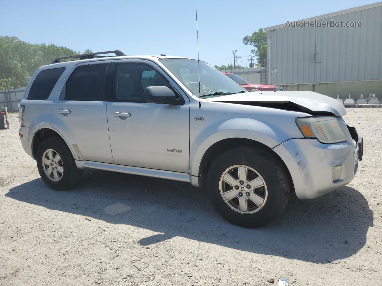 2008 Mercury Mariner  Серебряный vin: 4M2CU81Z18KJ48181