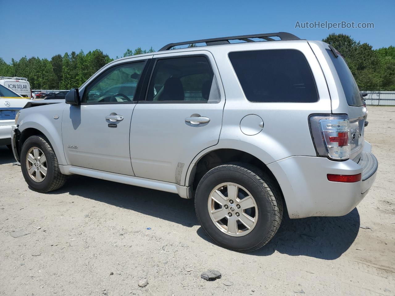 2008 Mercury Mariner  Silver vin: 4M2CU81Z18KJ48181