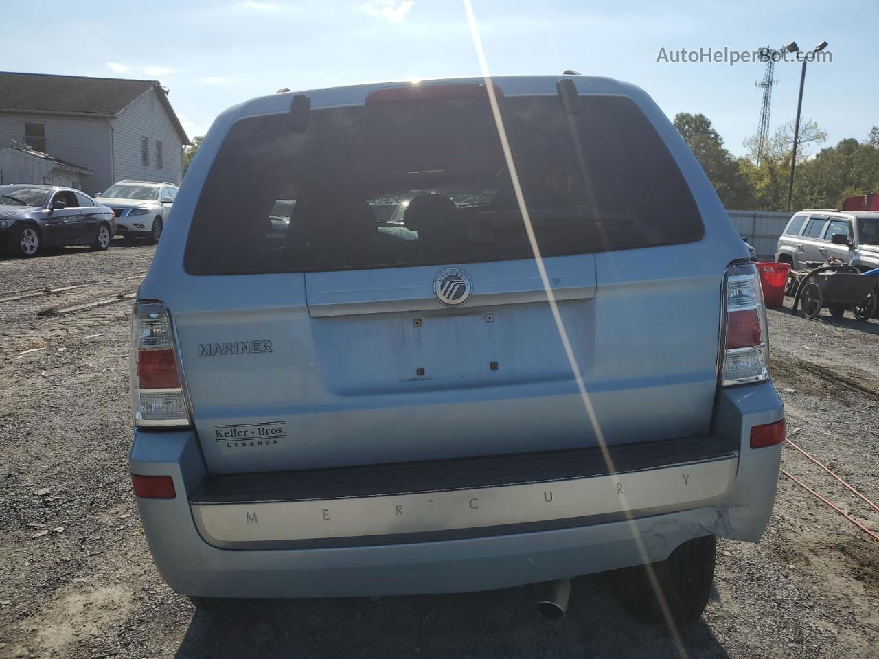 2008 Mercury Mariner  Blue vin: 4M2CU81Z18KJ52179