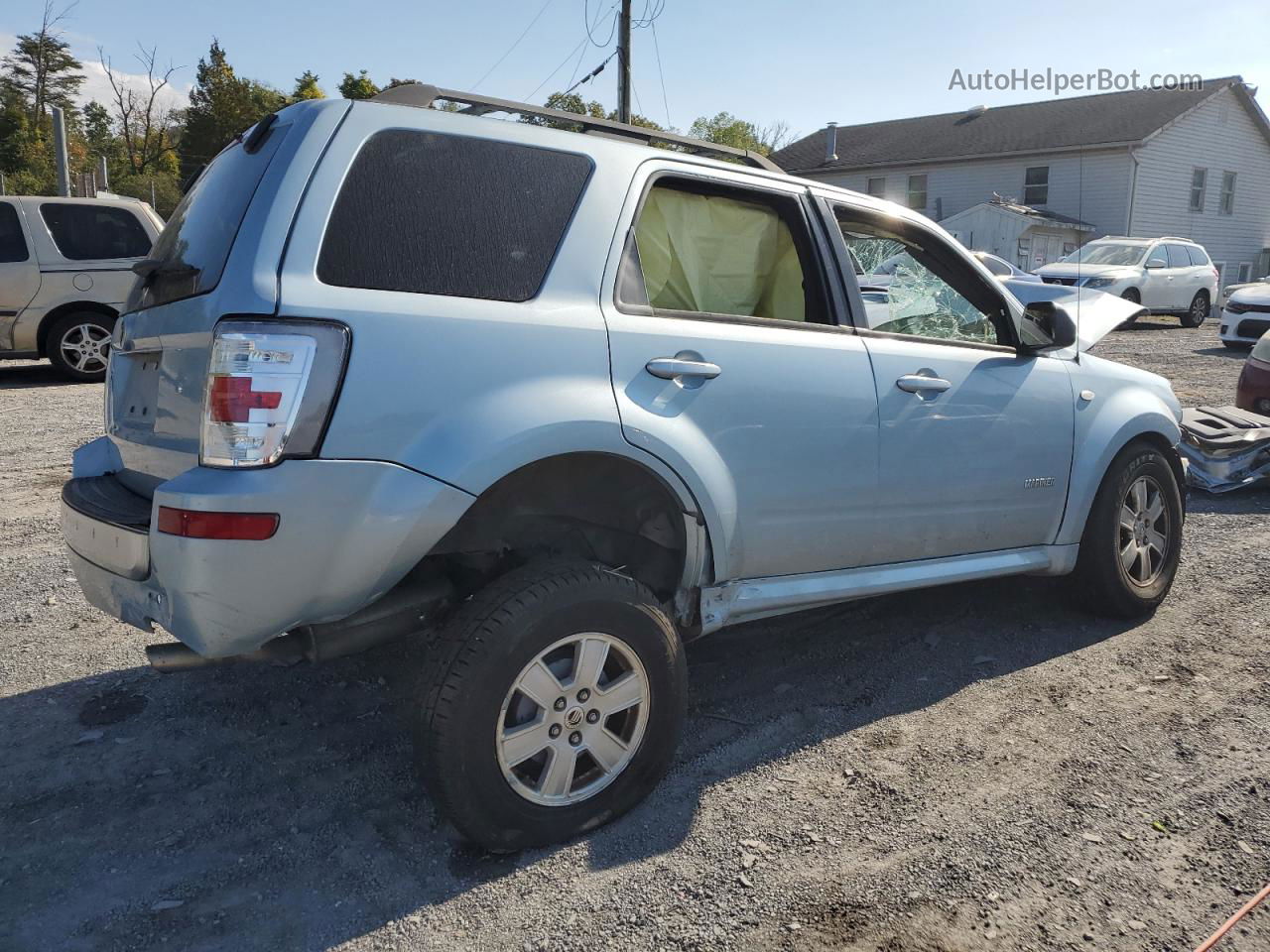 2008 Mercury Mariner  Blue vin: 4M2CU81Z18KJ52179