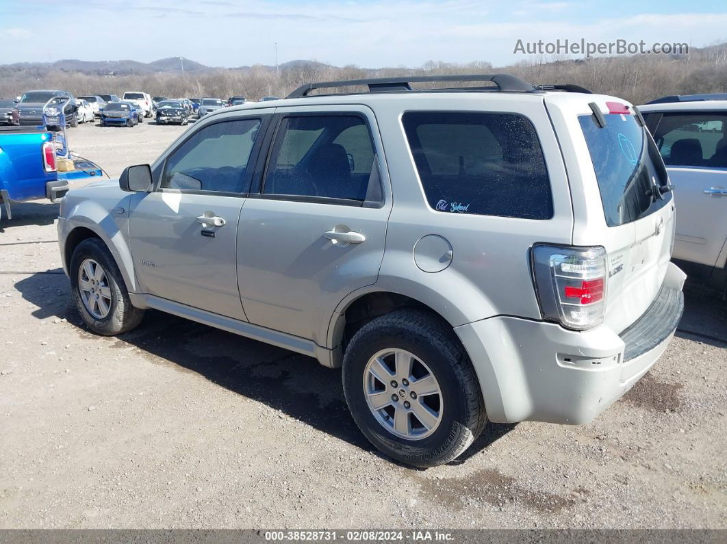 2008 Mercury Mariner I4 White vin: 4M2CU81Z28KJ42325