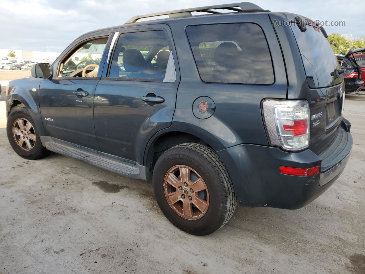 2008 Mercury Mariner  Green vin: 4M2CU81Z48KJ03719