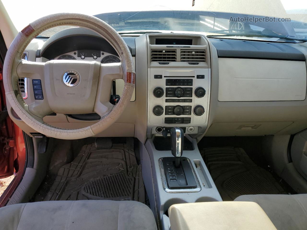 2008 Mercury Mariner  Красный vin: 4M2CU81Z48KJ34663