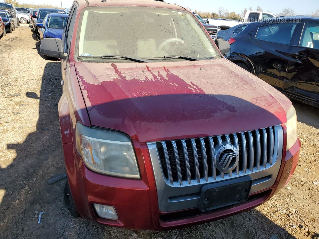 2008 Mercury Mariner  Красный vin: 4M2CU81Z48KJ34663