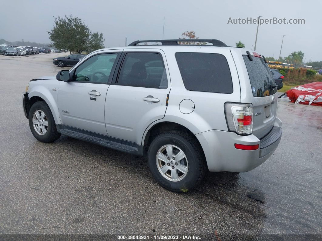 2008 Mercury Mariner I4 Silver vin: 4M2CU81Z48KJ39572